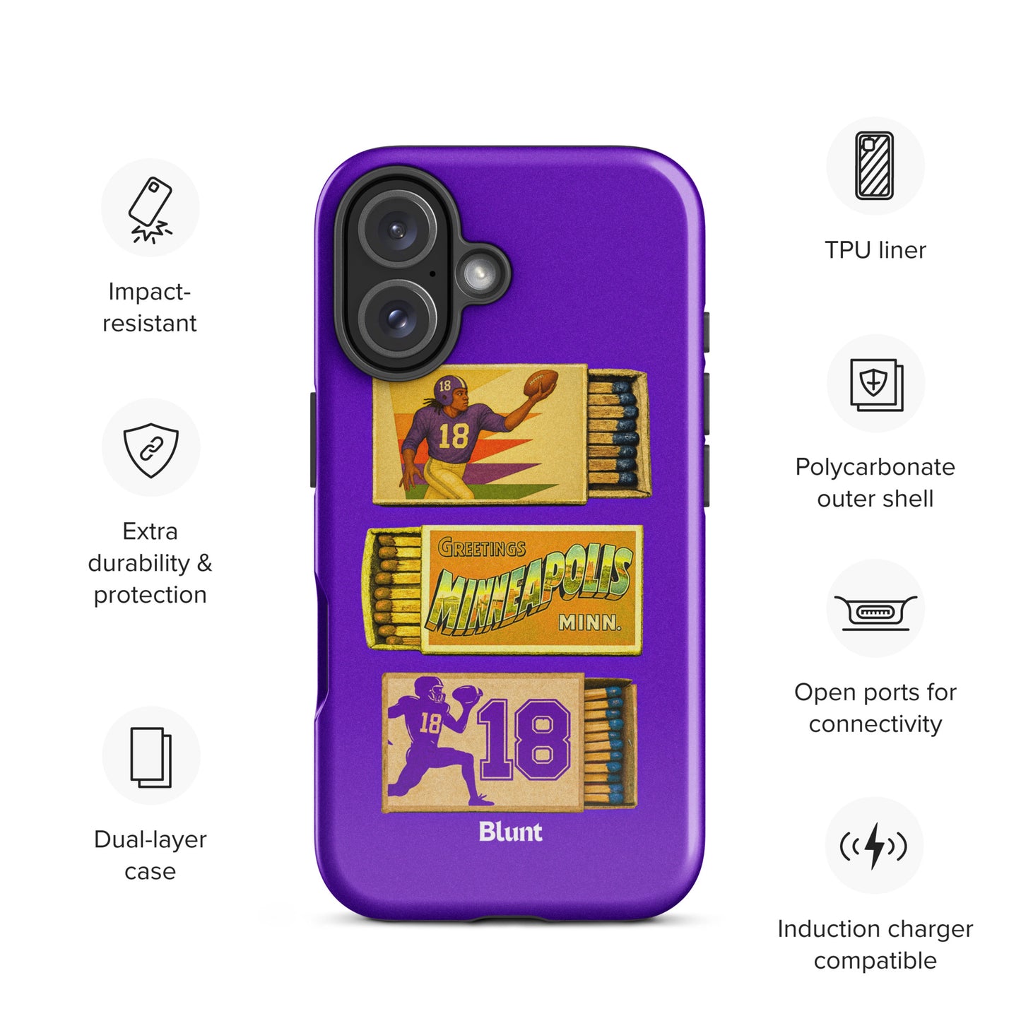 Millie Football iPhone Case