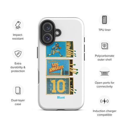 LA Coast Football iPhone Case