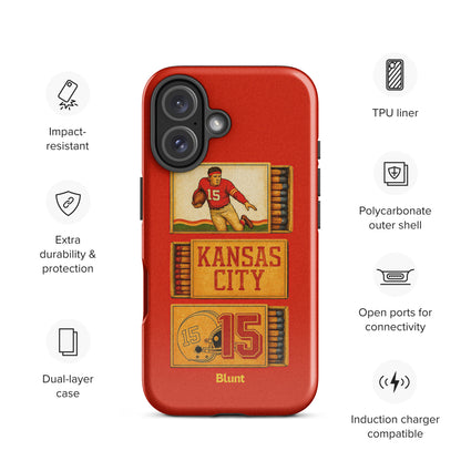 KC Football iPhone Case