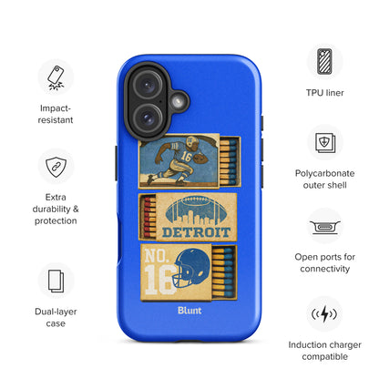 Detroit Football iPhone Case