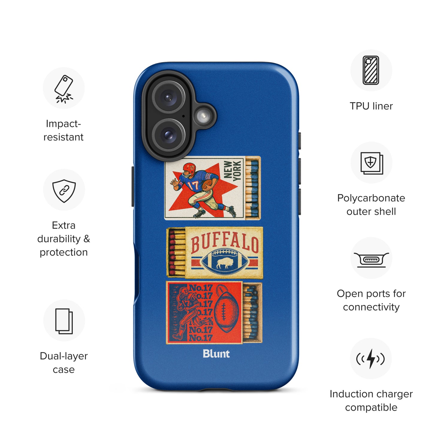 Buffalo Football iPhone Case