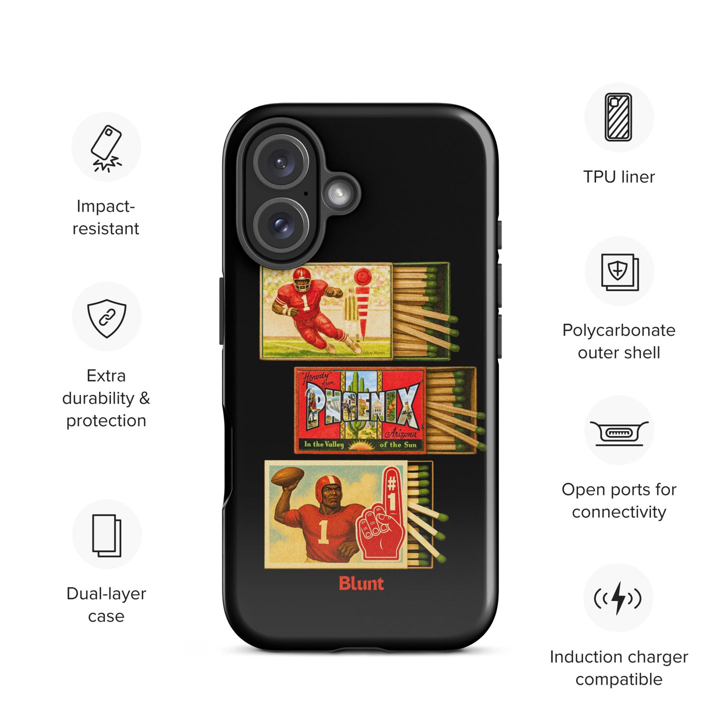 AZ Football iPhone Case