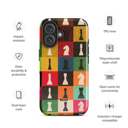 Chess Grid iPhone Case