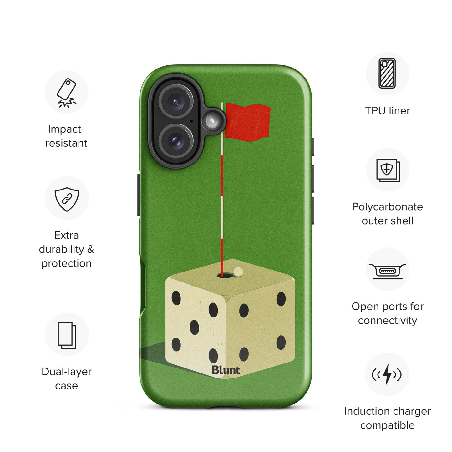 Dice Golf iPhone Case