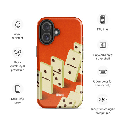 Dominos iPhone Case
