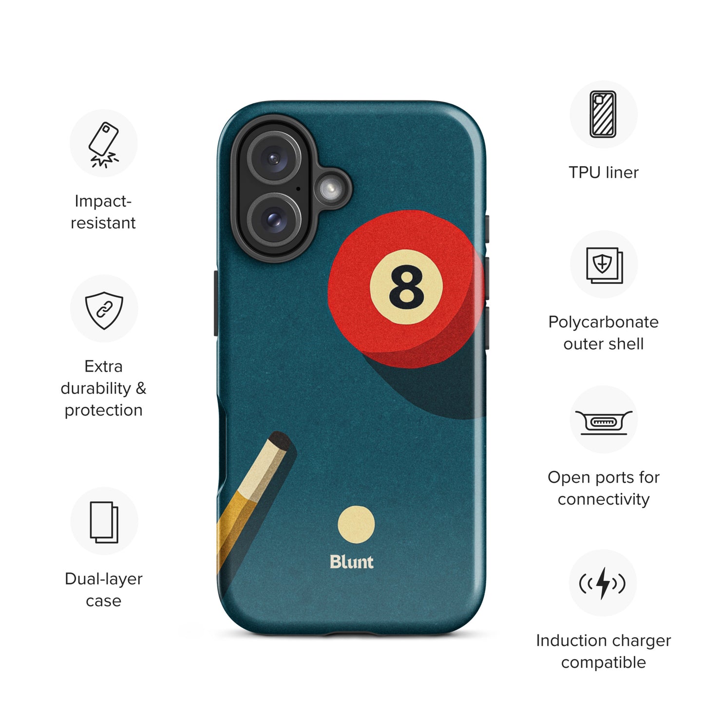 Eight Ball iPhone Case