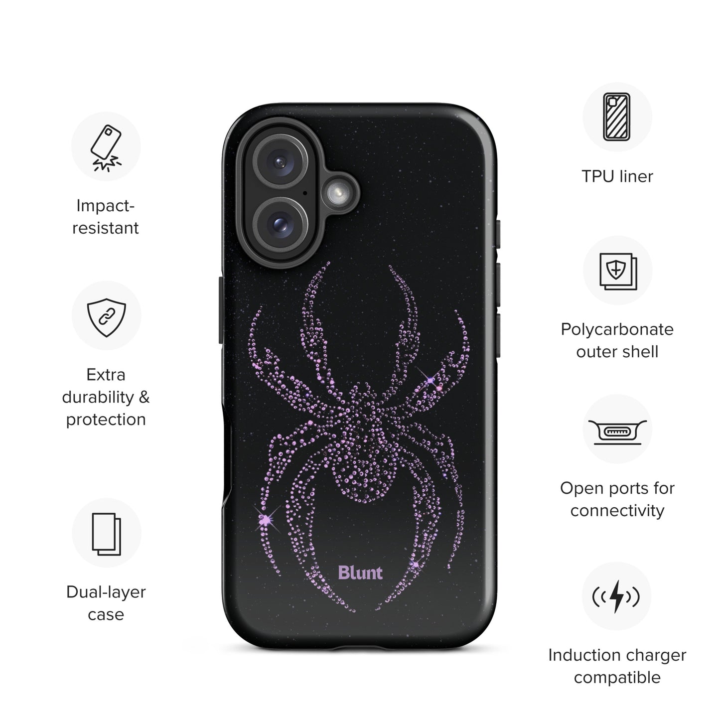Black Widow iPhone Case