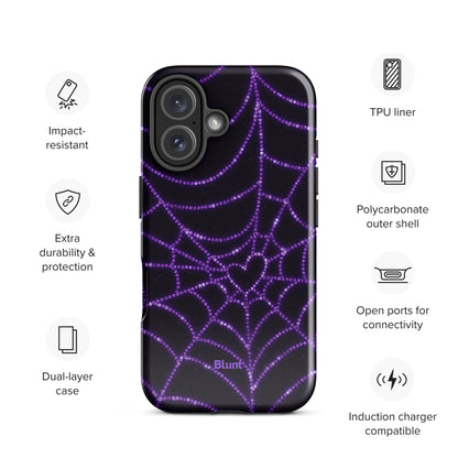 Night Web iPhone Case