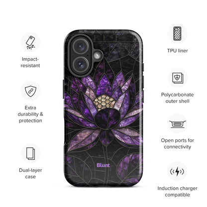 Dark Bloom iPhone Case