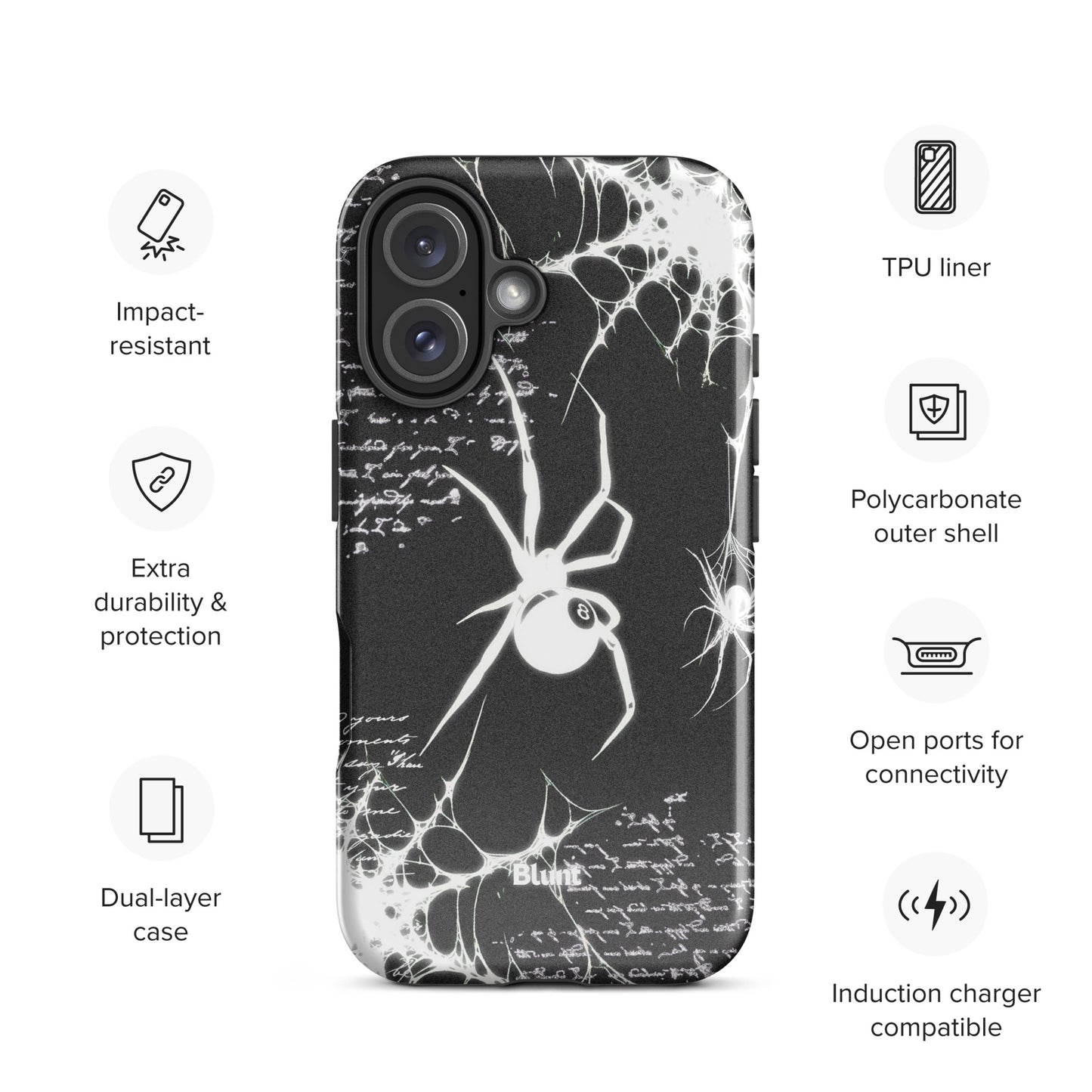 Venom Script iPhone Case