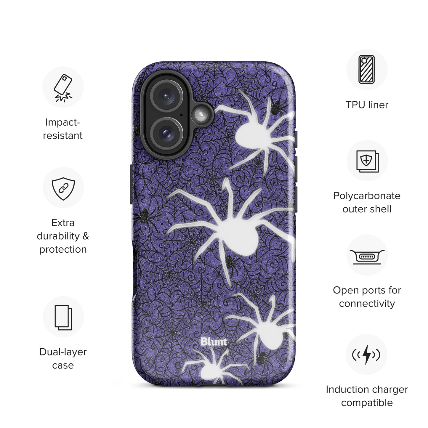 White Widow iPhone Case