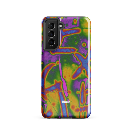 Neon Terrain Samsung Case