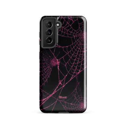 Pink Web Samsung Case