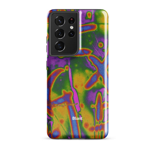 Neon Terrain Samsung Case