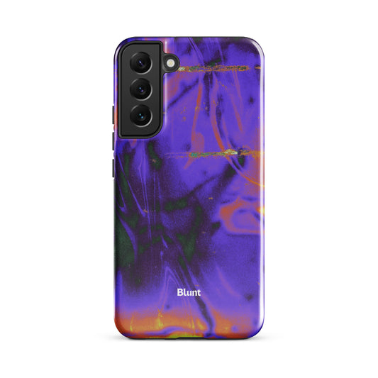 Violet Static Samsung Case