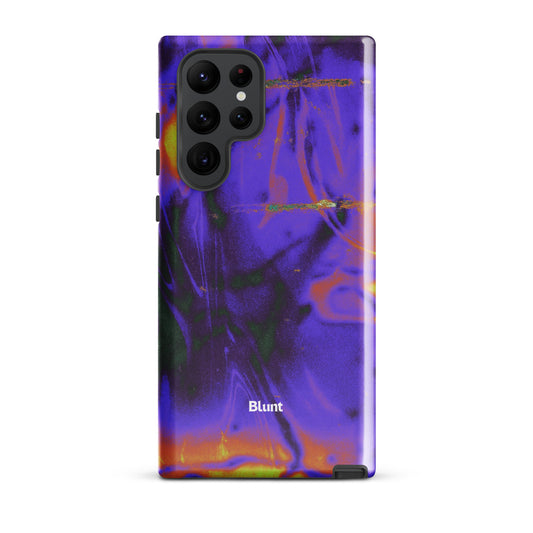 Violet Static Samsung Case