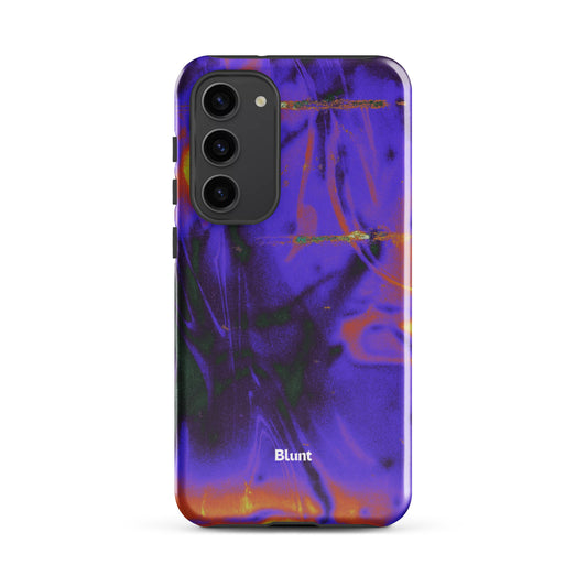 Violet Static Samsung Case
