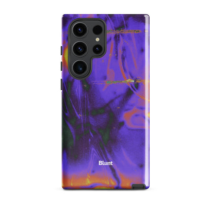 Violet Static Samsung Case