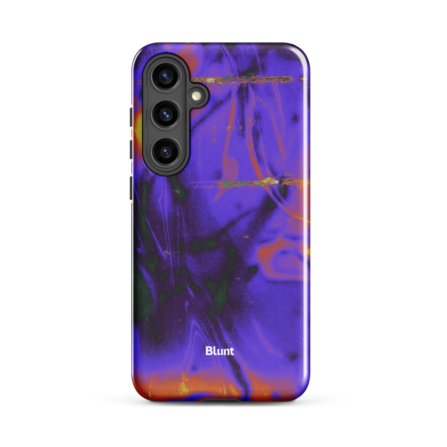 Violet Static Samsung Case