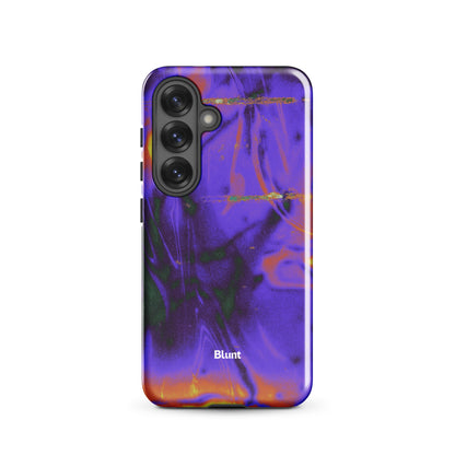Violet Static Samsung Case