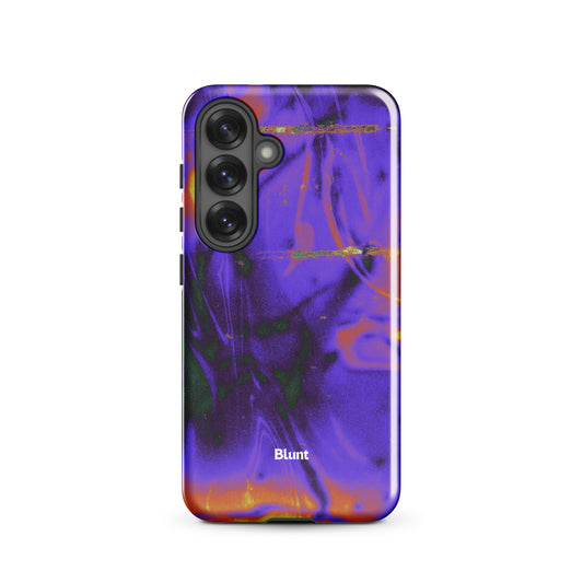 Violet Static Samsung Case