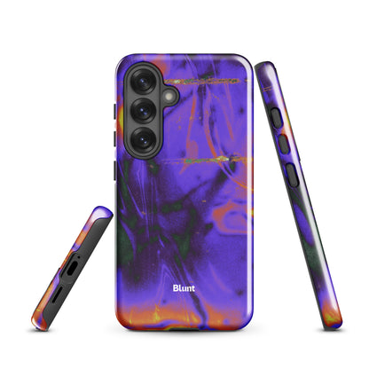 Violet Static Samsung Case