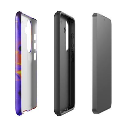 Violet Static Samsung Case