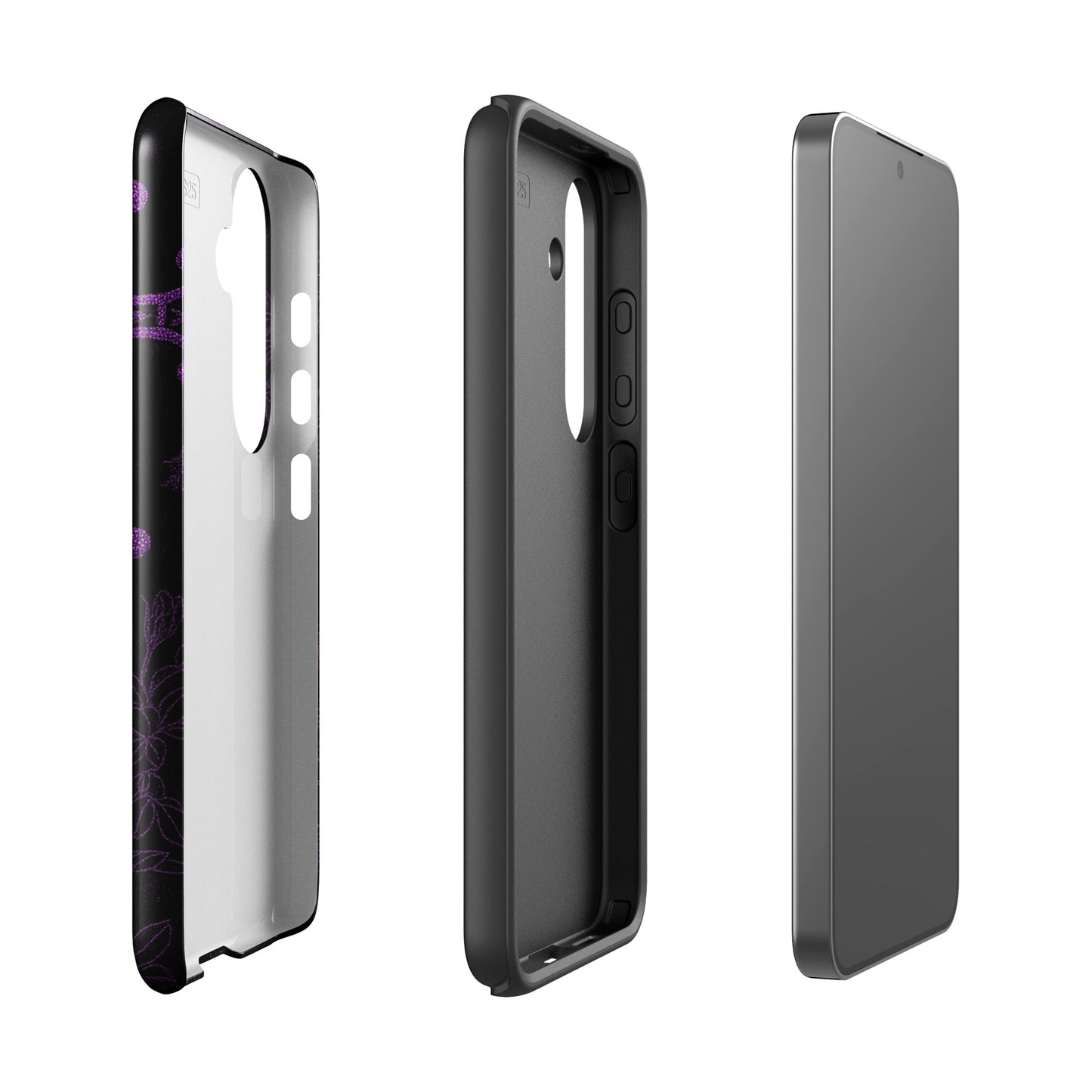 Purple Cross Samsung Case