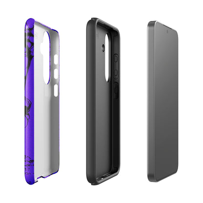 Violet Script Samsung Case