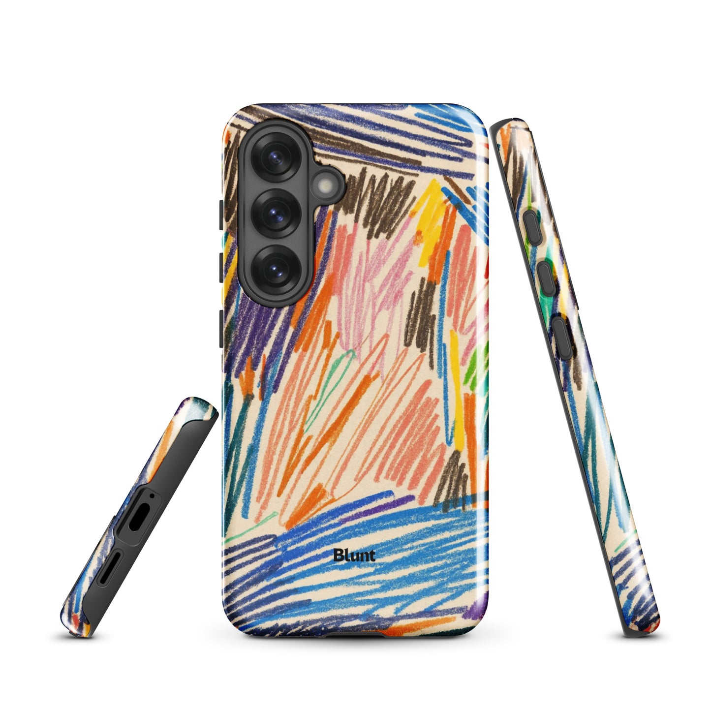 Static Lines Samsung Case
