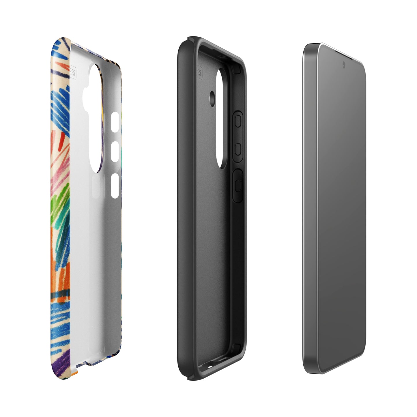 Static Lines Samsung Case