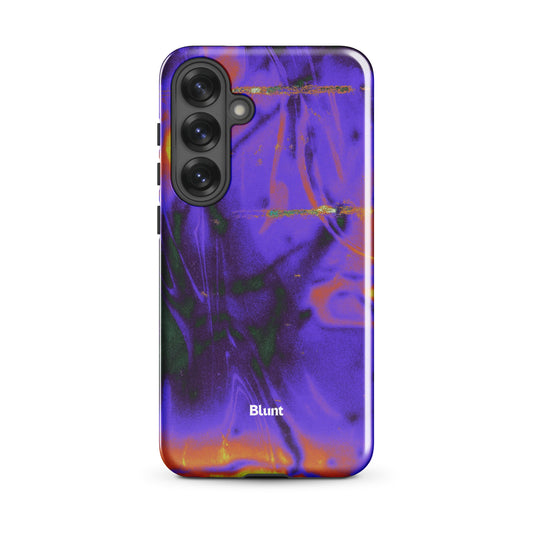 Violet Static Samsung Case