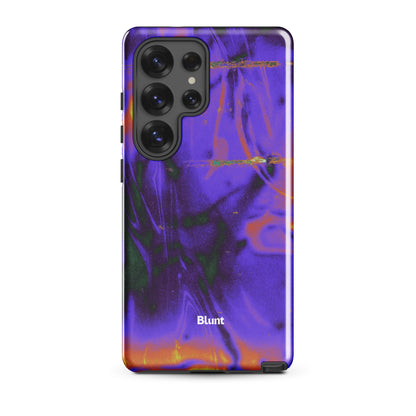 Violet Static Samsung Case
