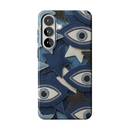 Evil Eye Denim Samsung Case