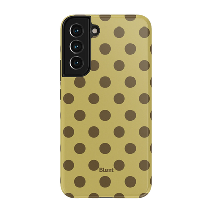 Sage Toffee Dot Samsung Case