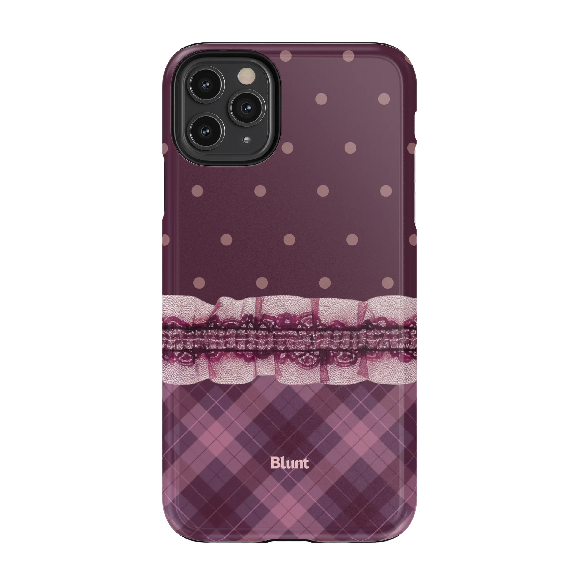 Lilac-Lattice-iphone-case-iPhone 11 Pro Max-1