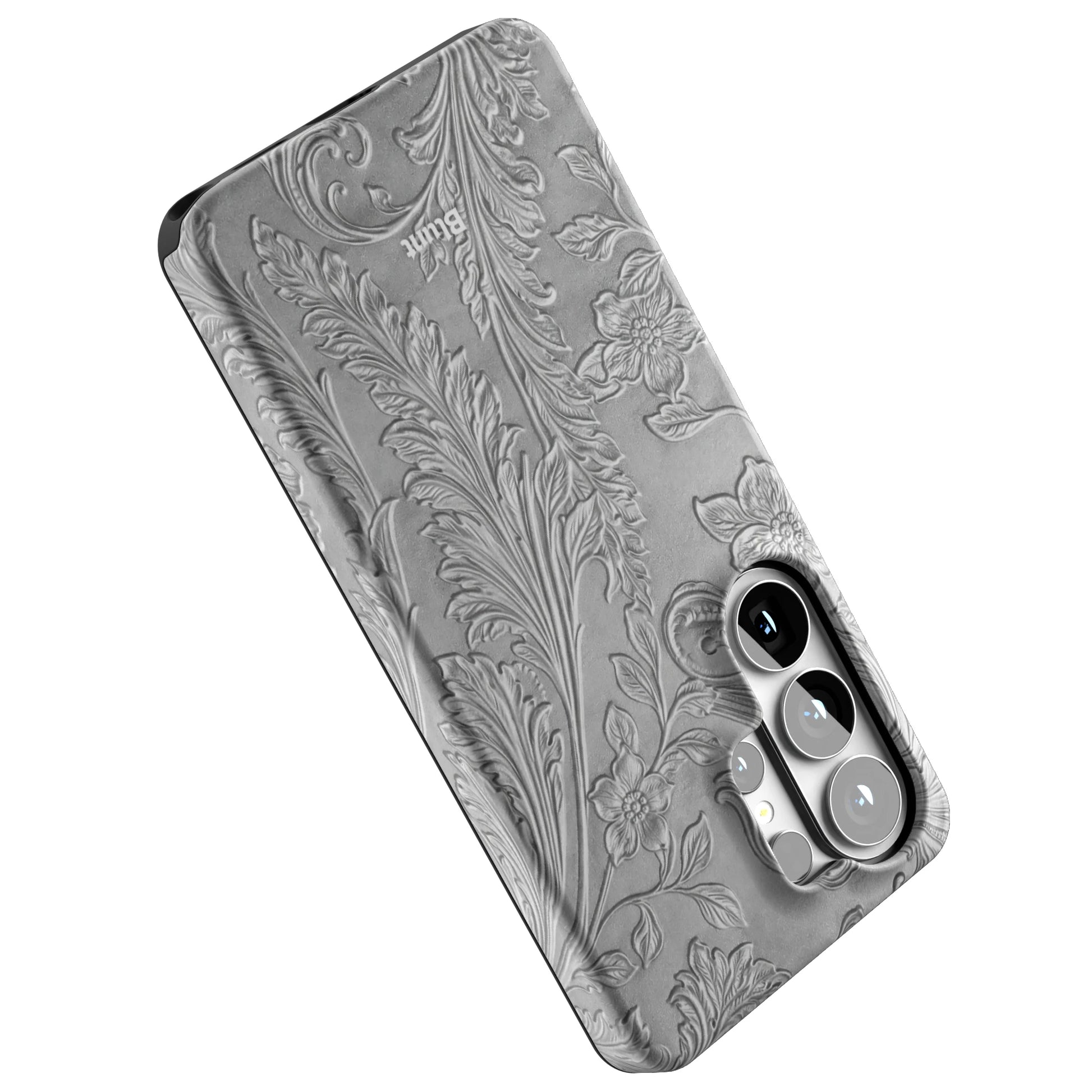 Tooled-Silver-samsung-case-Galaxy S26 Ultra-4
