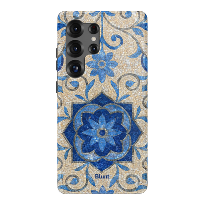 Blue Bloom Samsung Case