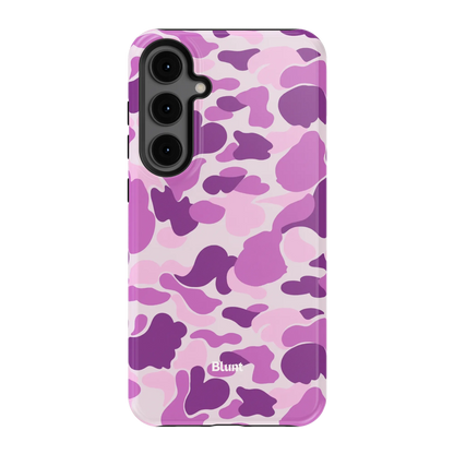 Purple Camo Samsung Case