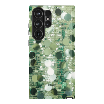 Sage Glitz Samsung Case