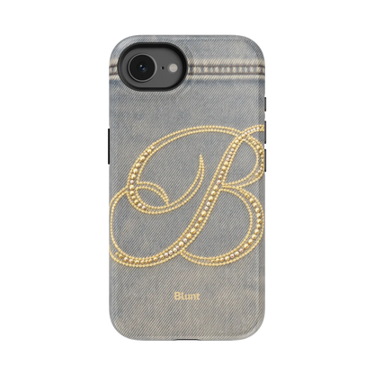 Bold B iPhone Case