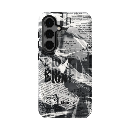 Black Love Letter Samsung Case