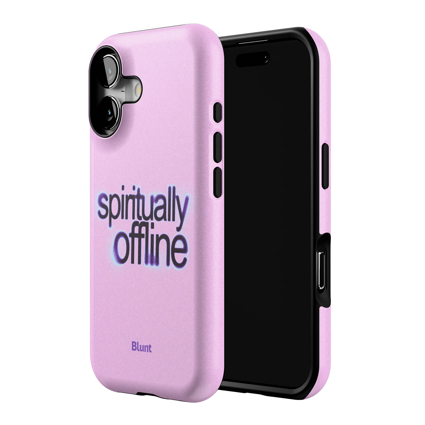 Spiritually Offline iPhone Case