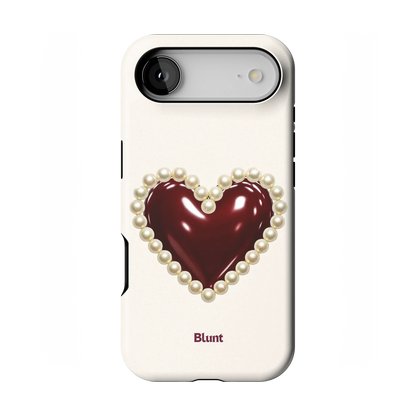 Maroon Muse iPhone Case