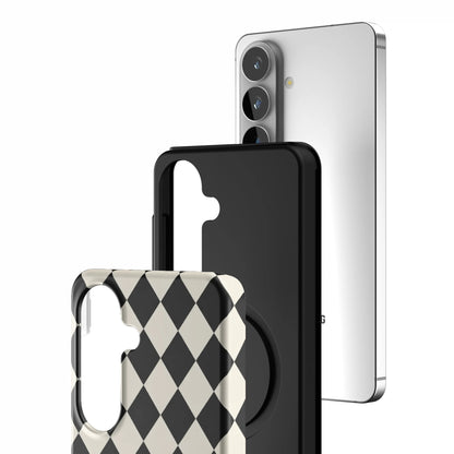 Argyle-Noir-samsung-case-Galaxy S26-3