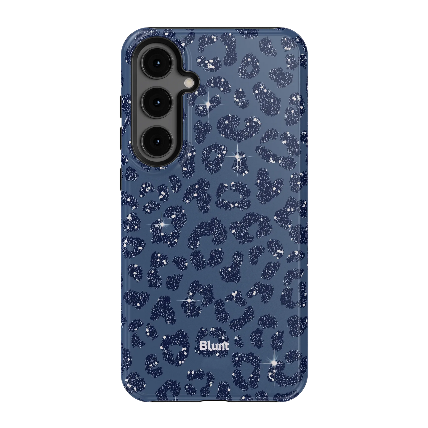 Blue Cheetah Print Samsung Case