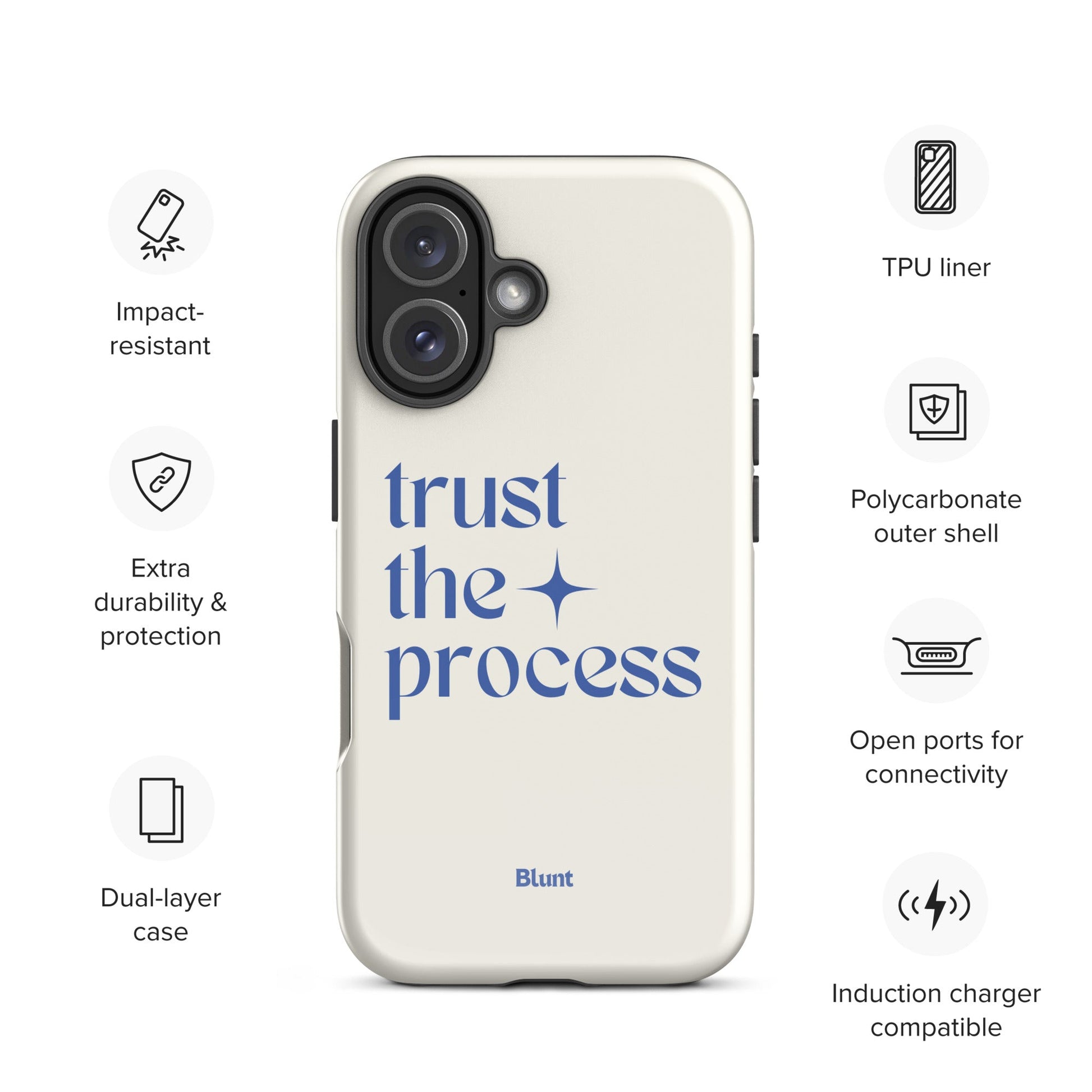 Trust the Process iPhone Case - Blunt Cases