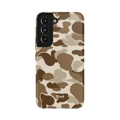 Brown Camo Samsung Case