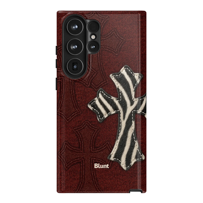 Zebrascale Cross Samsung Case
