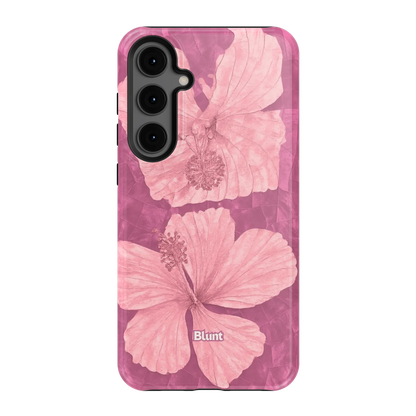 Pink Coconut Bloom Samsung Case